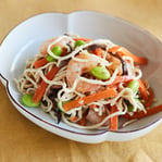 えびと豆腐干の中華風サラダ-3
