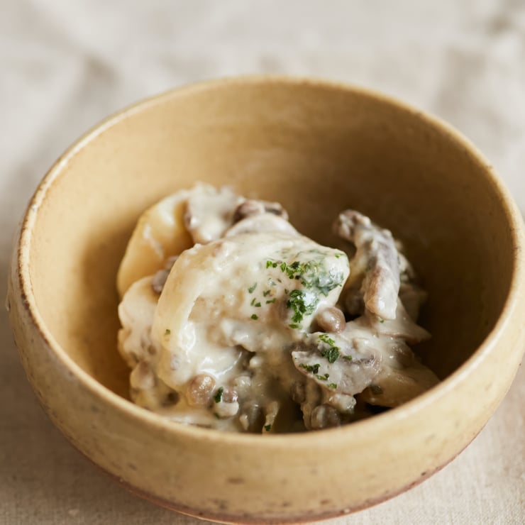 じゃがいもとレンズ豆のクリーム煮-1