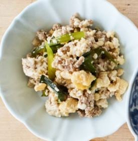 ひき肉と豆腐のにら炒め（冷凍不可）-3