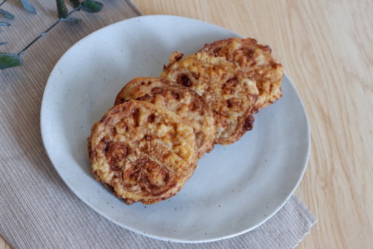 れんこんのはさみ揚げ