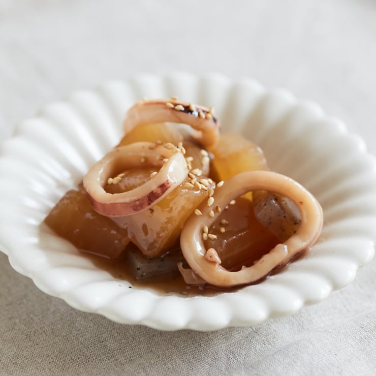 イカと大根の煮物