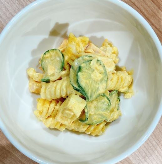 カレーマカロニサラダ-2