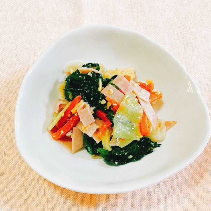 キャベツ菜種あえ