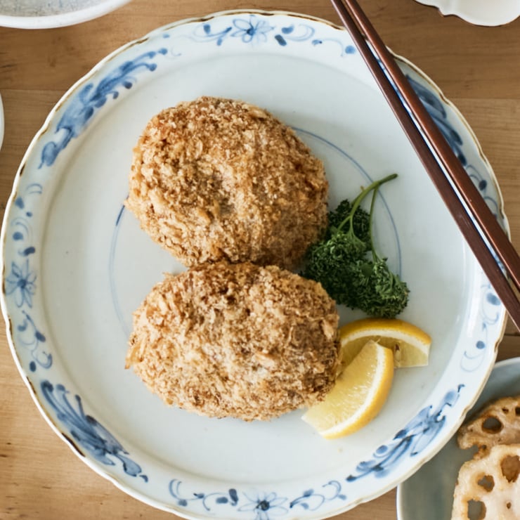 チーズ入りメンチ-1