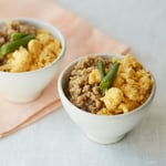 鶏玉子そぼろ丼の具!