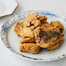 さばのカレー竜田揚げ