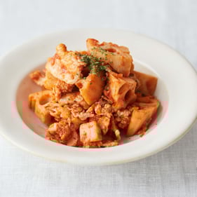 豚肉とレンコンのイタリア風煮込み