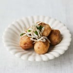 葱じゃこ揚げ里芋