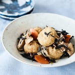 がんもとひじきの煮物