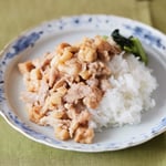 ごはんにぴったり!豚こまのルーローハン風