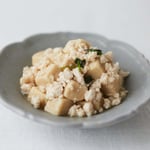 高野豆腐のそぼろ煮