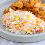 チキンケバブのおともコールスロー