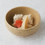 筍とつみれの炊き合わせ