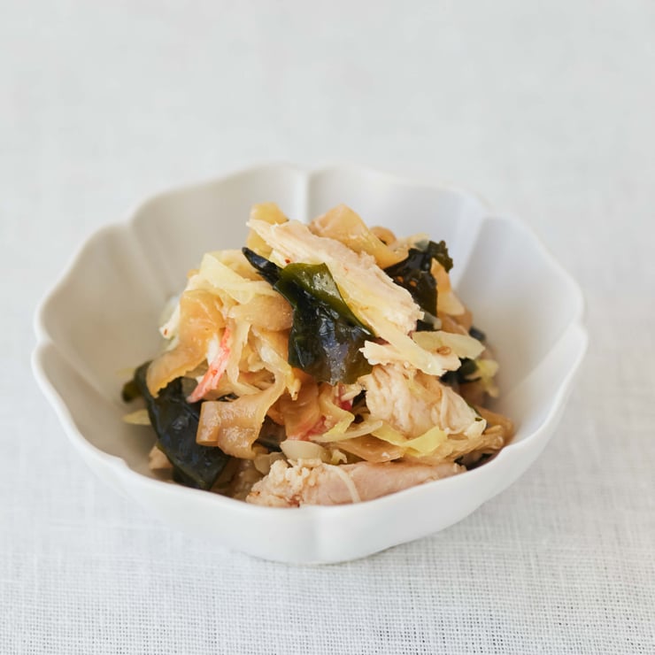 圧縮済み_くらげとワカメの中華和え