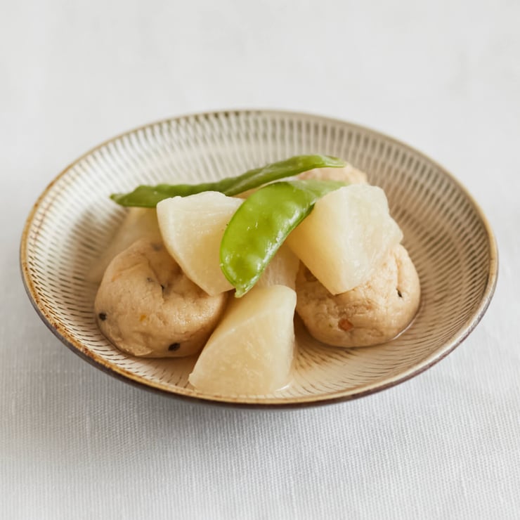 圧縮済み_大根とがんものふくめ煮-1