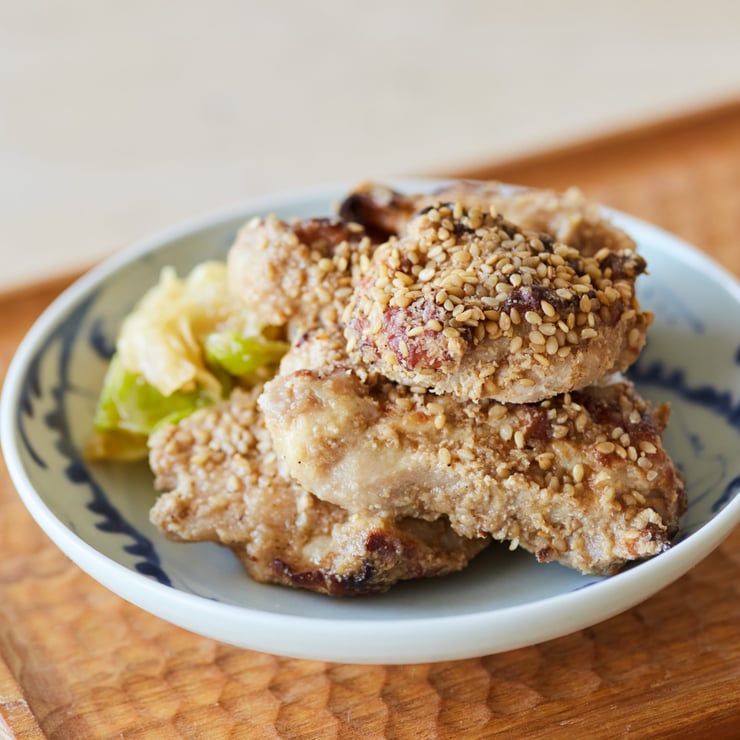 圧縮済み_鶏肉のごまだれ焼き-1
