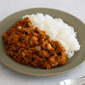大豆入りドライカレー