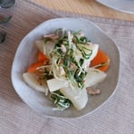 正方形_水菜と大根の煮物