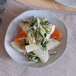 水菜と大根の煮物②