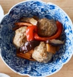 肉団子と野菜の和風甘酢あん