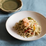 豆腐干のジェノベーゼサラダ