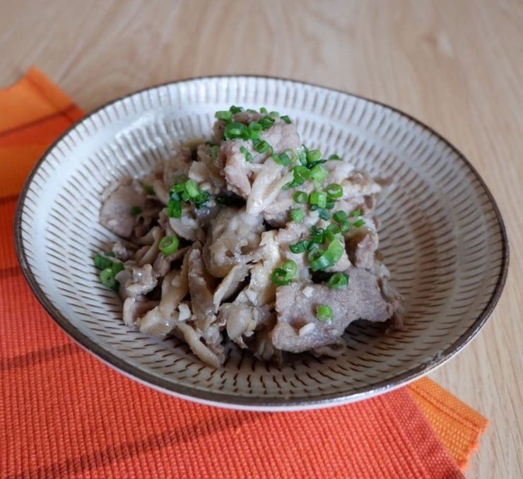 豚肉と舞茸のソテー-3