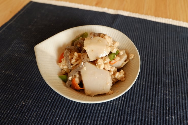 里芋の味噌煮-2