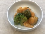 野菜とシーフードのオマールソース焼き-1
