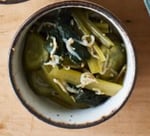 青菜の中華じゃこ和え