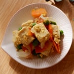 高野豆腐の含め煮-3
