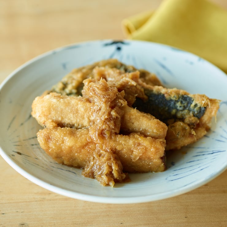 鰆の唐揚げ 香味ネギソース-2