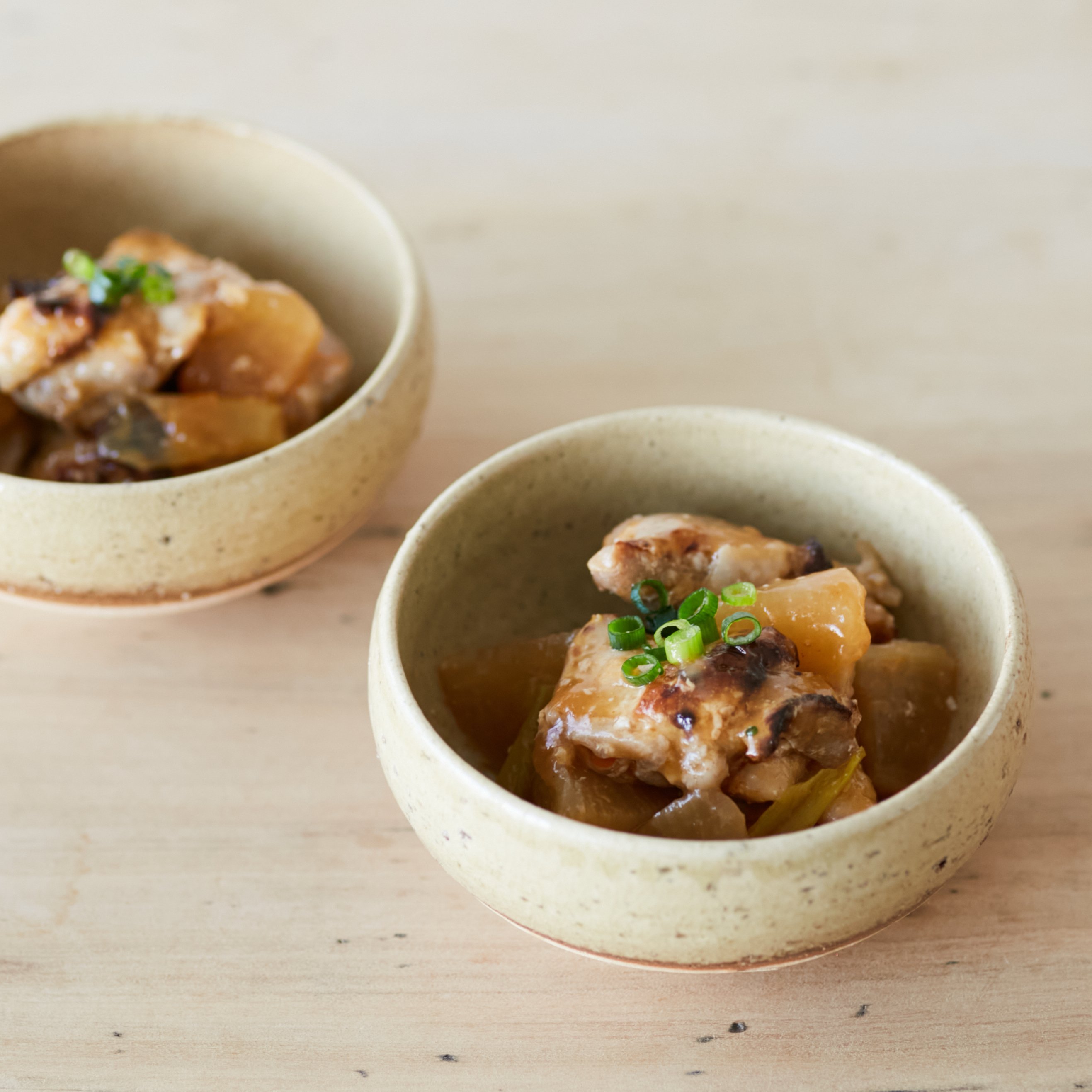鶏と大根の韓国風煮物
