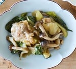 鶏肉と青梗菜の中華炒め-1