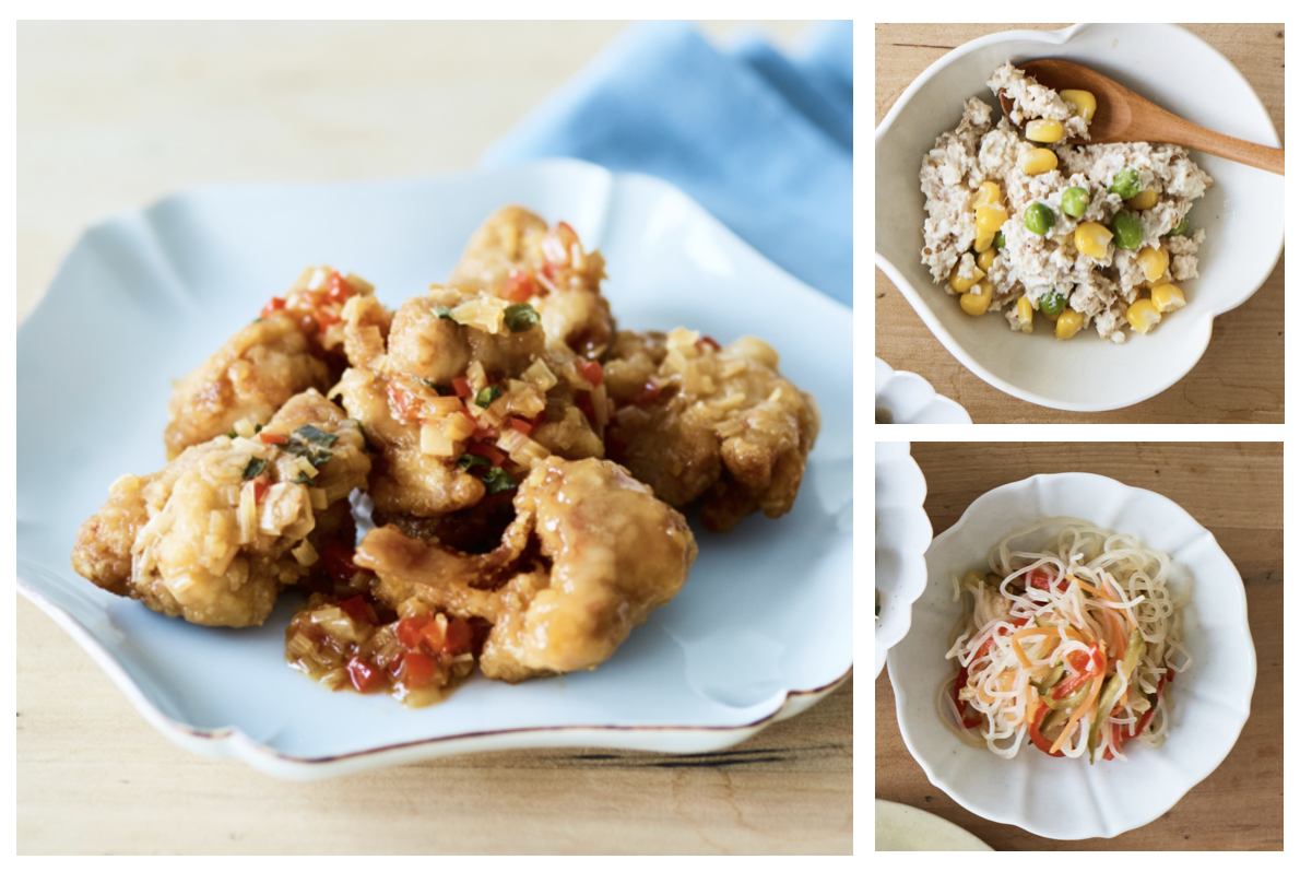 今週のおすすめ「油淋鶏」｜2021年7月12日週のメニュー