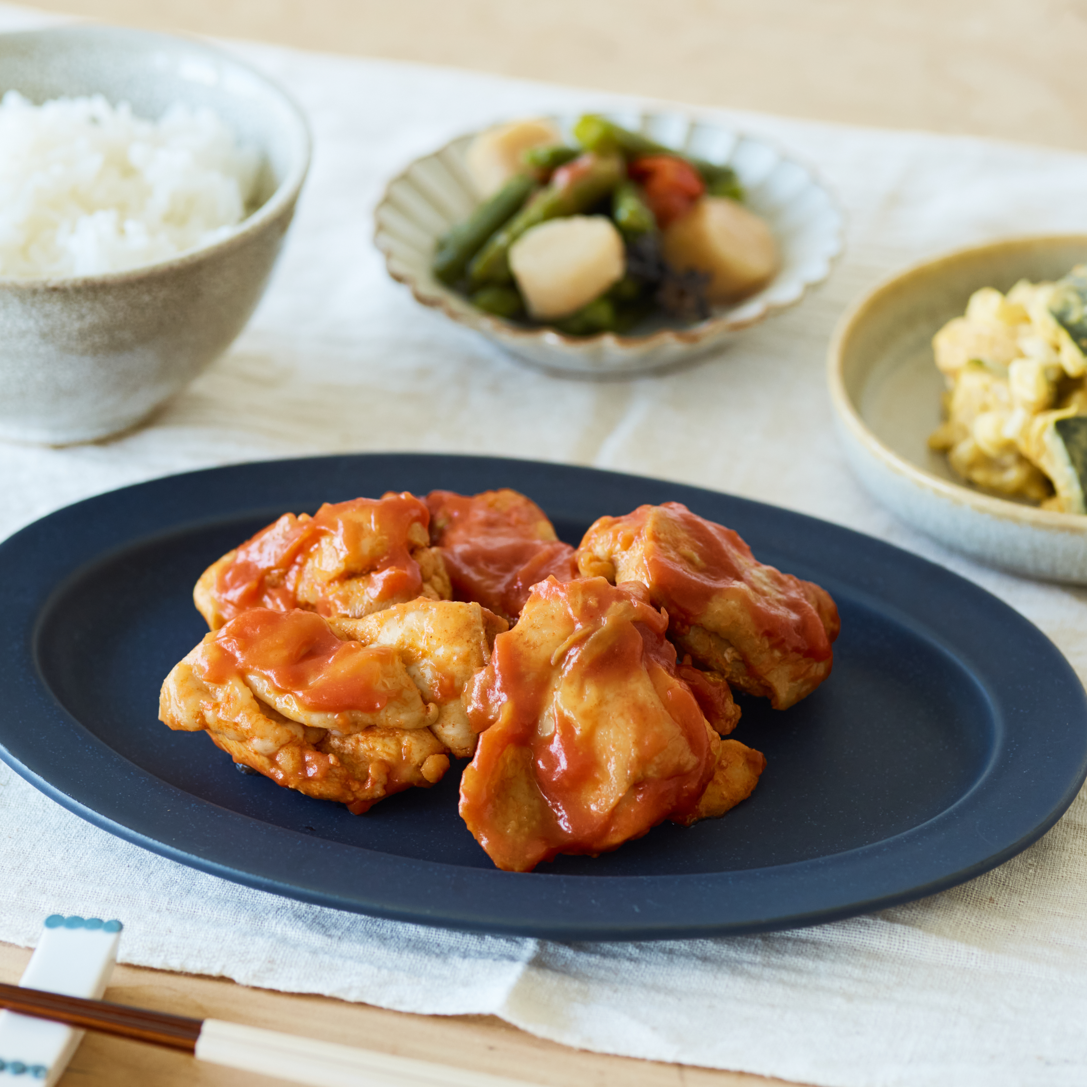 今週のおすすめ「肉団子と野菜の和風甘酢あん」｜2021年8月30日週のメニュー