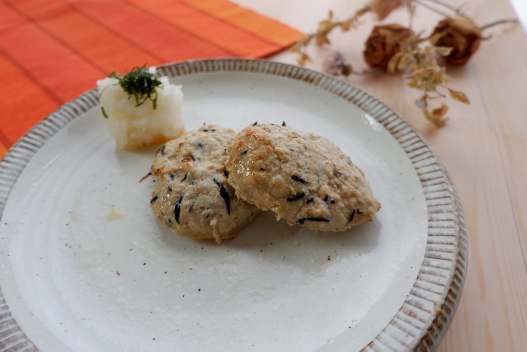 豆腐ハンバーグのおろしそだれ