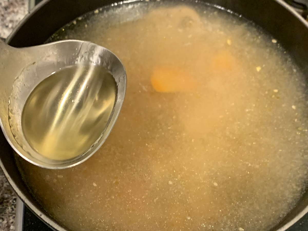 最後にみりんをひとまわし