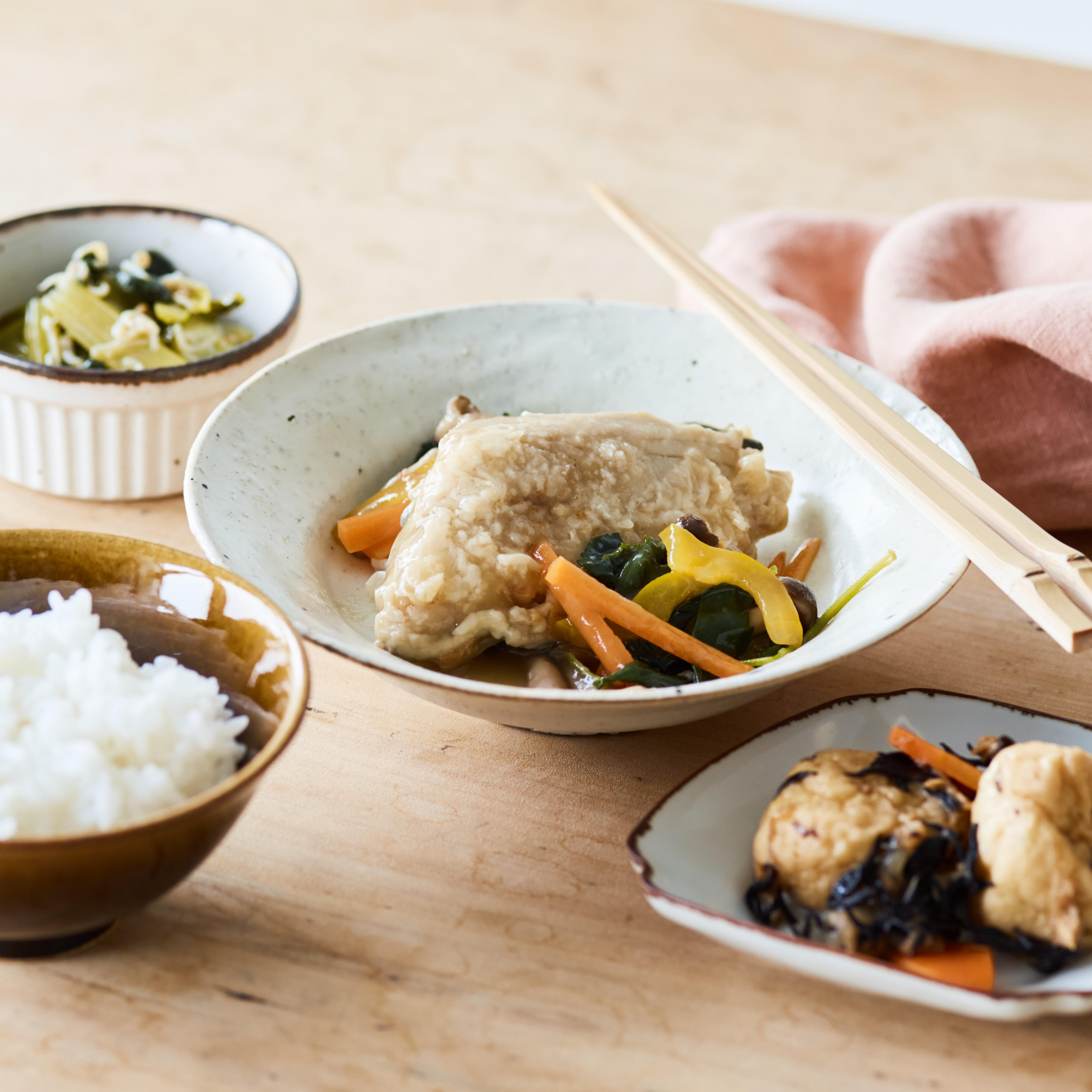 今週のおすすめ「冬瓜の鶏そぼろ煮」｜2021年7月5日週のメニュー